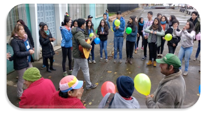 Encuentro de jóvenes de los colegios Santa Cruz de Chile 2017