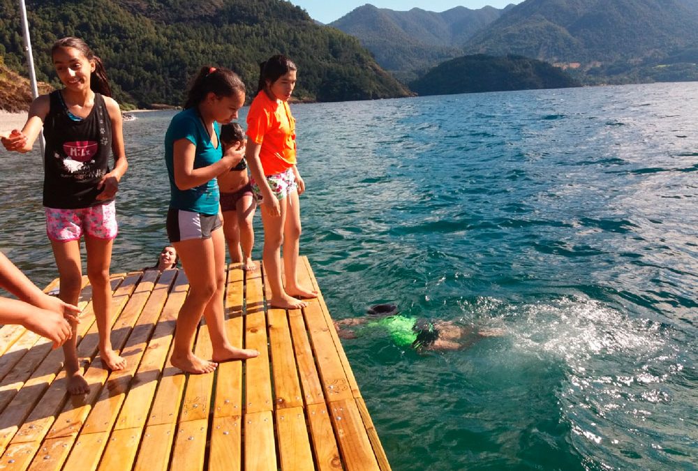 Niñas del Hogar Cecilia Widmer, Traiguén Vacaciones Verano 2019